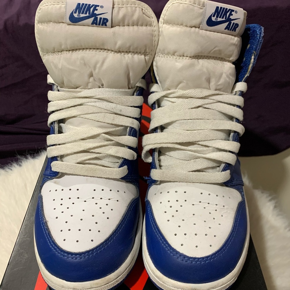 Storm blue 1’s